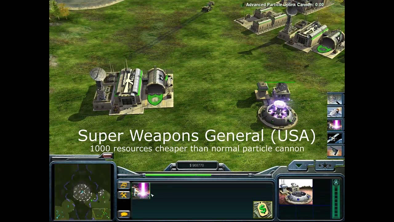 C&C Generals Shockwave Superweapons Showcase