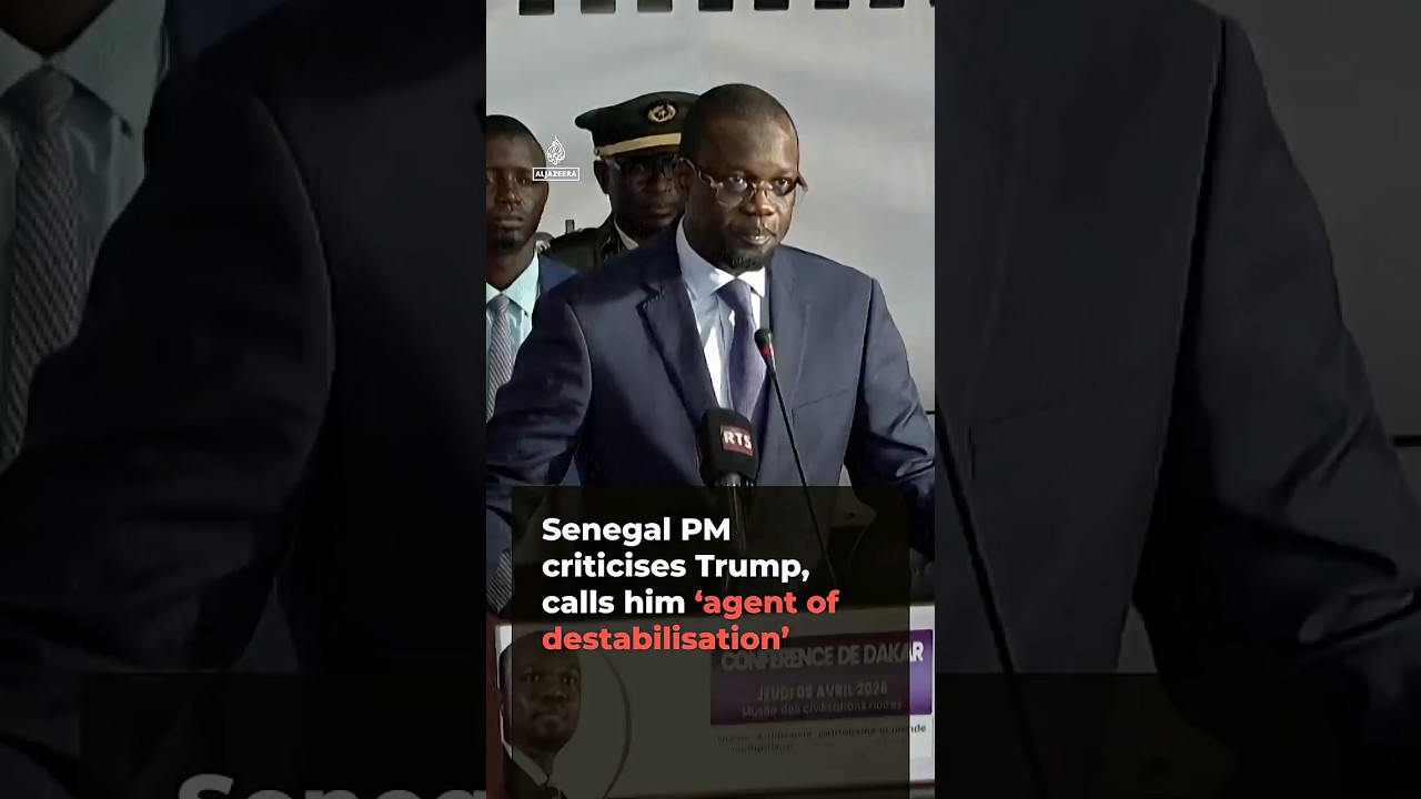Senegal PM labels Trump &lsquo;agent of global destabilisation&rsquo;