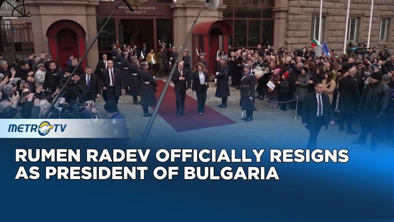 Rumen Radev Ends Term, Iliana Iotova Becomes Interim President
