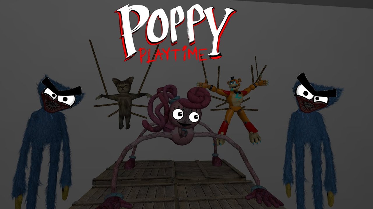 DOMNUL MOTAN IL GASESTE PE GICA VITEZOMANUL SI PE MOMMY LONG LEGS DAR ESTE CAPTURAT DE HUGGY WUGGY!!