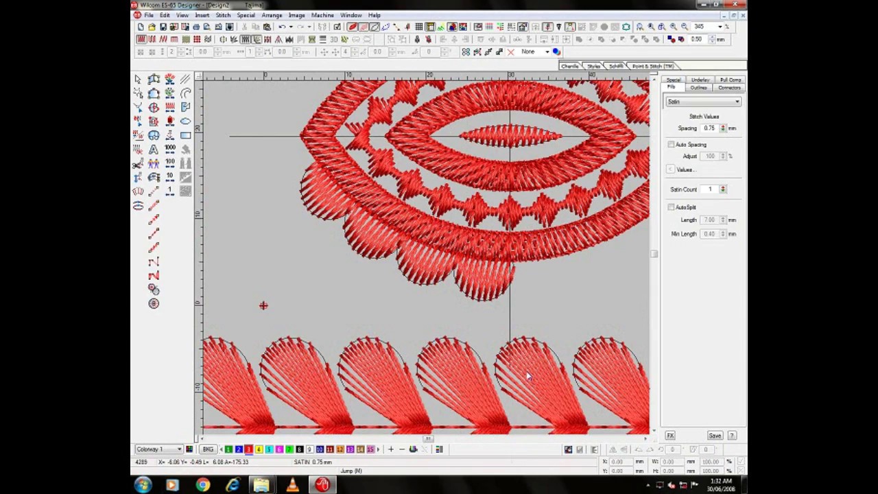 Simple Embroidery Design Part 1