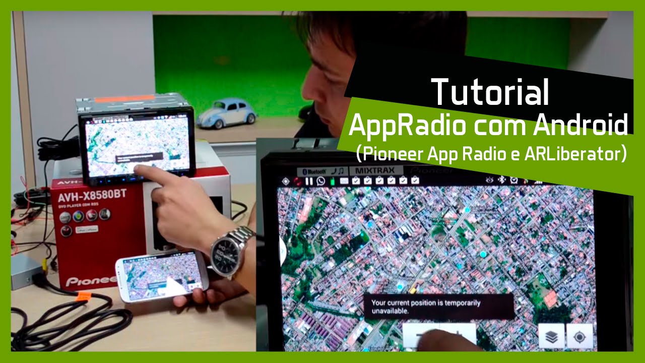 Tutorial AppRadio com Android (Pioneer App Radio e ARLiberator)