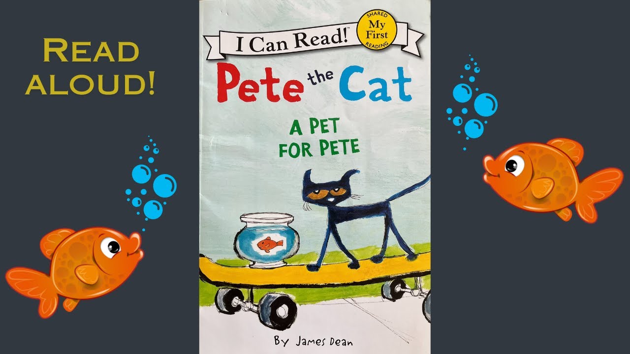 Pete the Cat: A Pet for Pete by James Dean READ ALOUD
