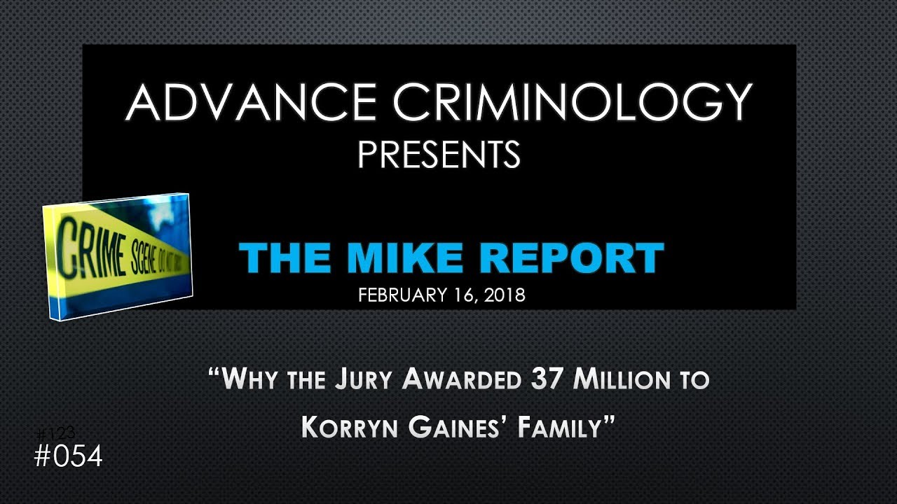 Why the Jury Awarded 37 Million to Korryn Gaines' family