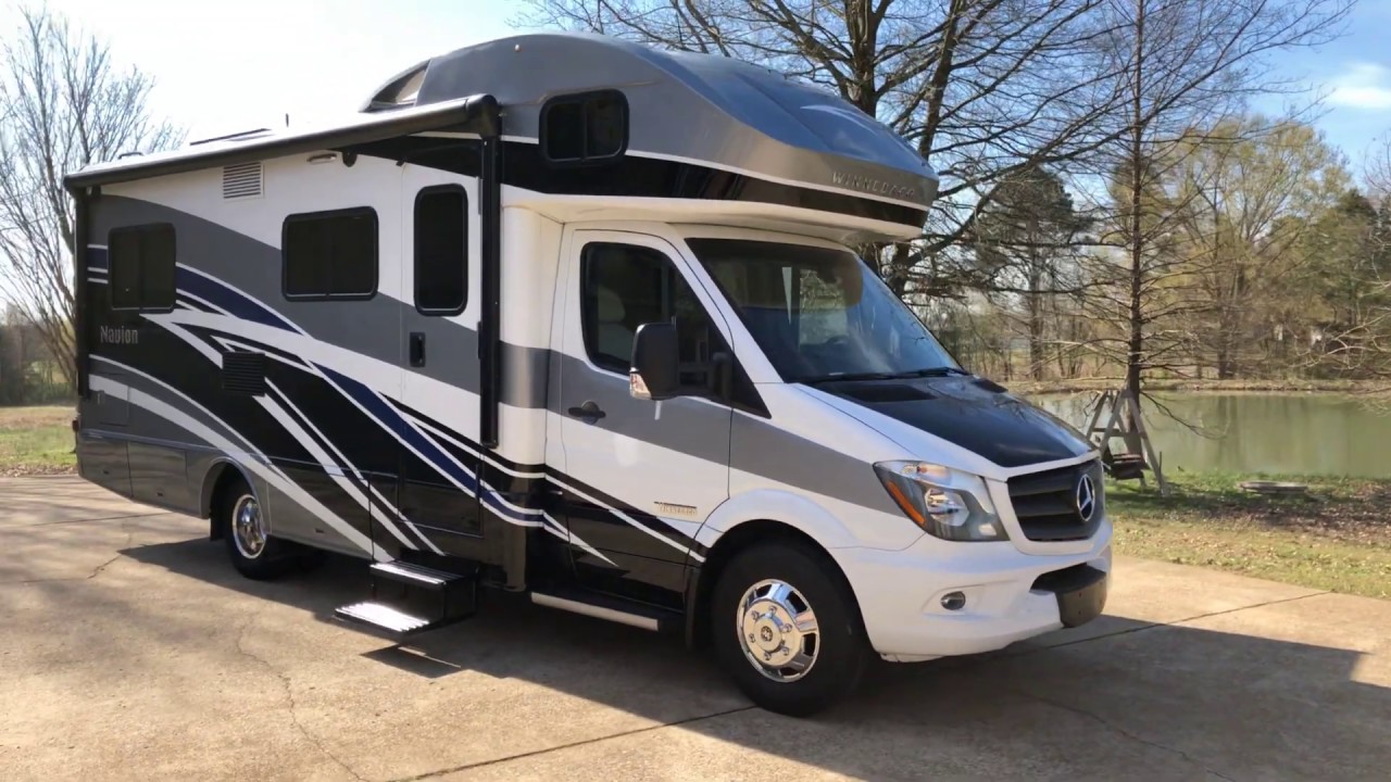 2017 WINNEBAGO NAVION 24V CLASS C DIESEL MOTOR HOME RV USED FOR SALE ONAN SEE WWW.SUNSETMOTORS.COM