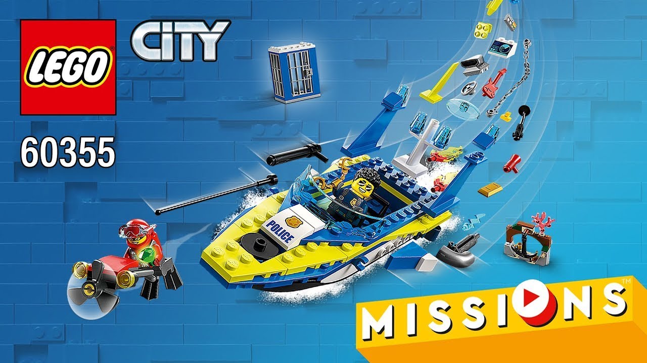 LEGO City 60355 Water Police Detective Missions