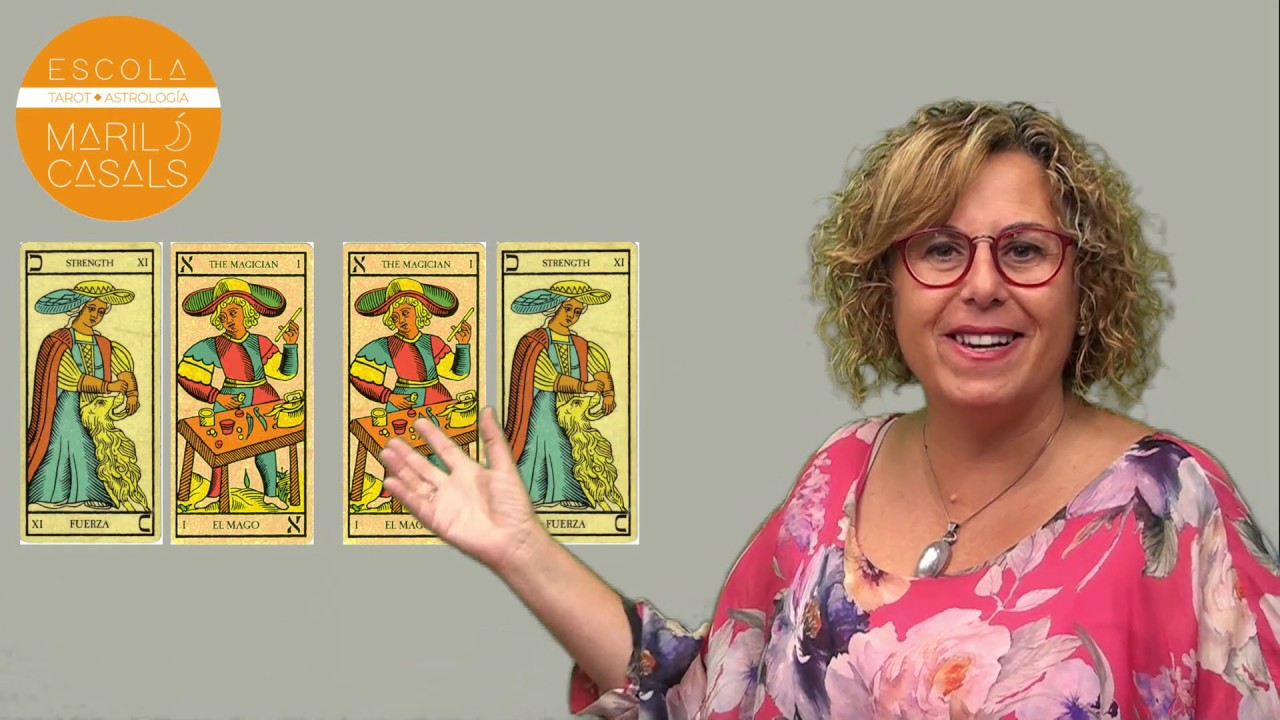 Aprender Tarot es fácil: Fuerza y Mago.