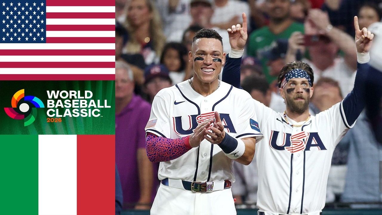 USA vs Italy Game Highlights & Homerun Today | World Baseball Classic 2026