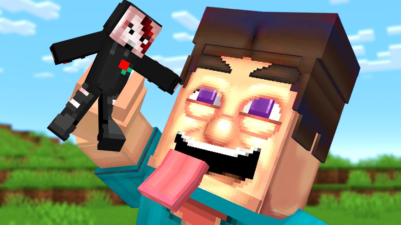 Grotesque Steve Invadió Mi Mundo de Minecraft
