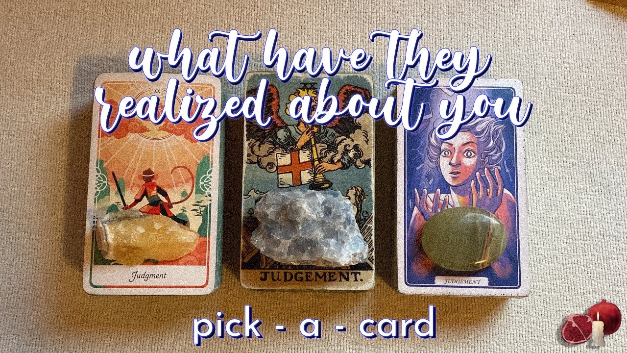 🔮🤔 what have they REALIZED about you? 💡 pick a card 🧠✨ #tarot 