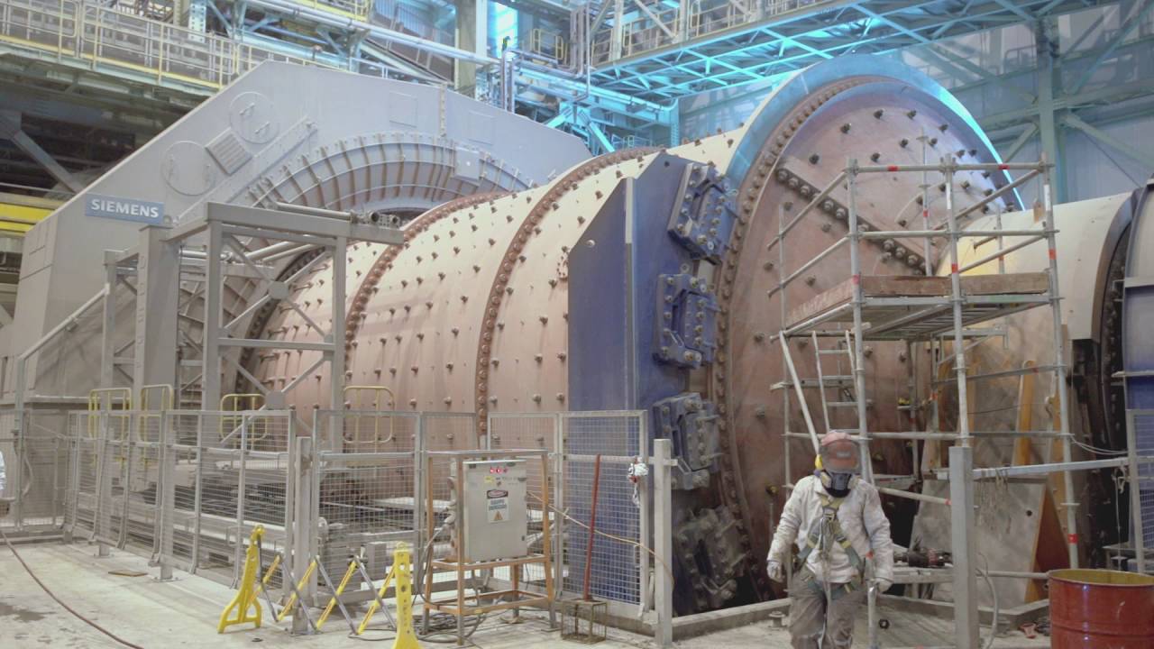 Los Bronces relying on Siemens Gearless Mill Drives