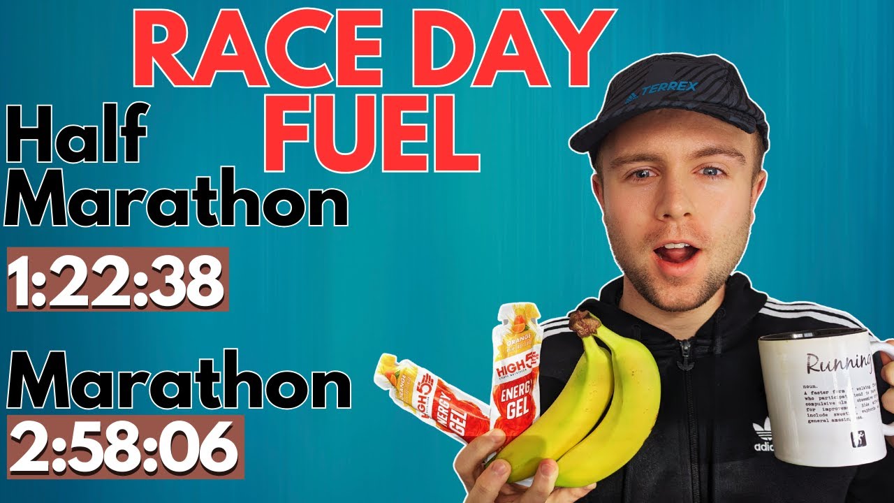 My SIMPLE Race Day Nutrition For Running FASTER Marathons And Half Marathons