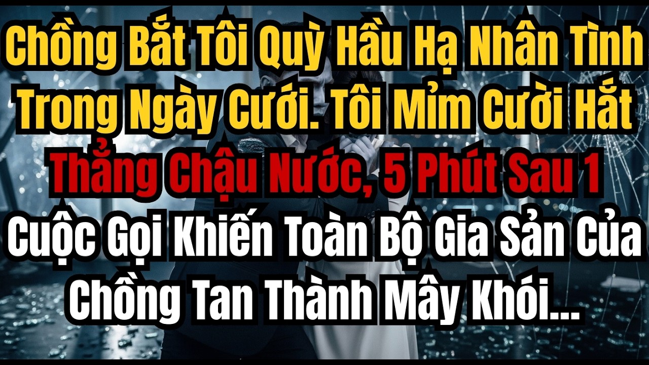 Chồng Bắt Tôi Quỳ Hầu Hạ Nhân Tình Trong Ngày Cưới  Tôi Mỉm Cười Hắt Thẳng Chậu Nước, 5 Phút Sau 1 C