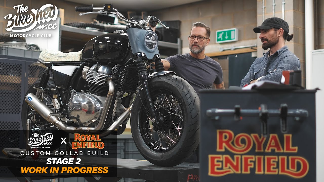 BSMC x Royal Enfield 650 Twin Custom Collab - Stage 2