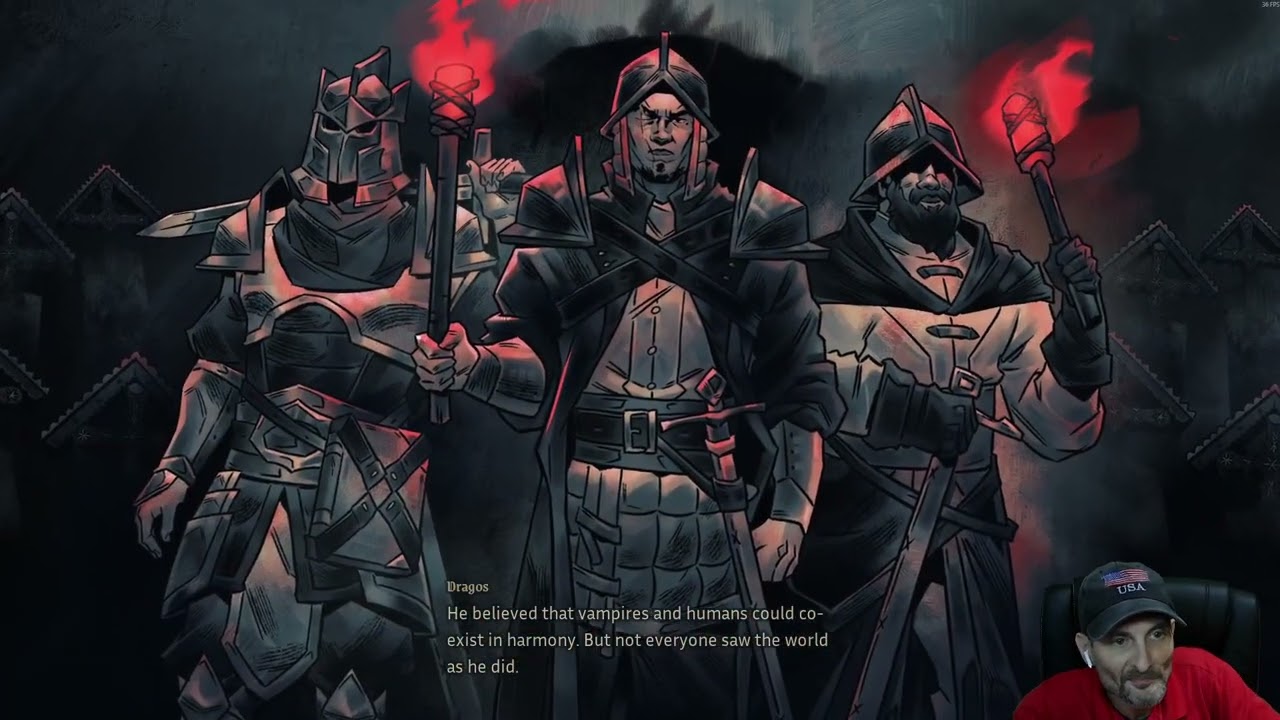 Today I begin my adventure in Vampires: Bloodlord Rising!
