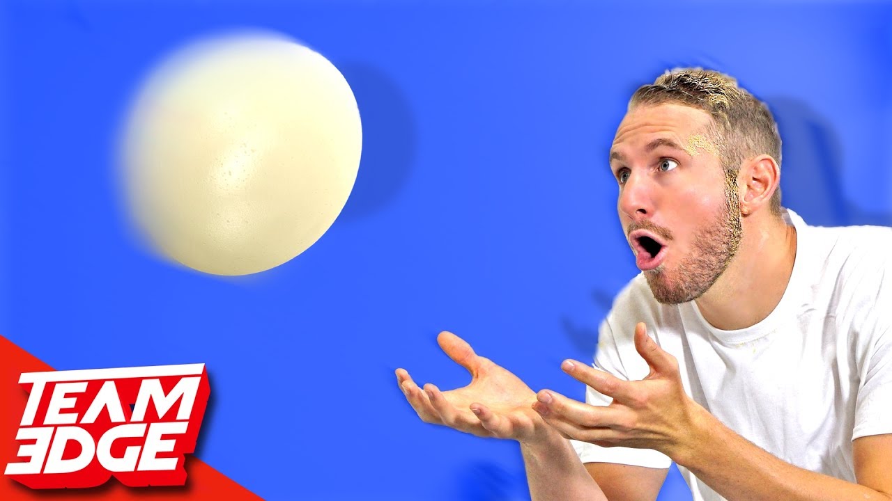 Ostrich Egg Toss Challenge!!