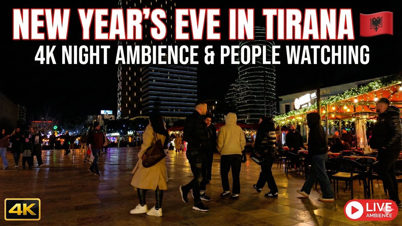New Year’s Eve in Tirana 🇦🇱 | 