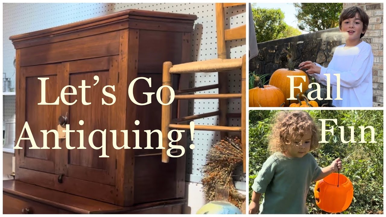 I bought a Cello at a new Antique Mall!  See where I put it & a last bit of Fall fun!
