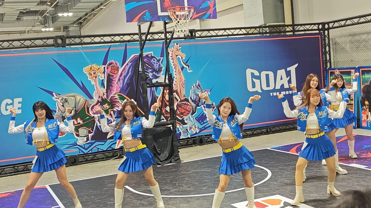 2026 Sportsland 台灣運動文化展  宇宙啦啦隊 分隊打球+舞蹈表演  靚靚 紀欣伶 艾莉兒 Yula 妃妃 黛比Day 3   8 MAR 2026  