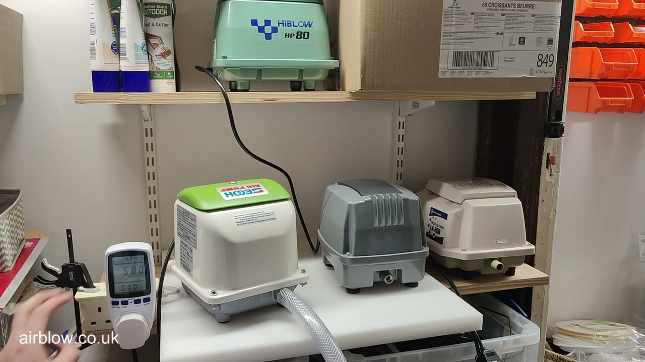 Air compressor energy usage comparison testing