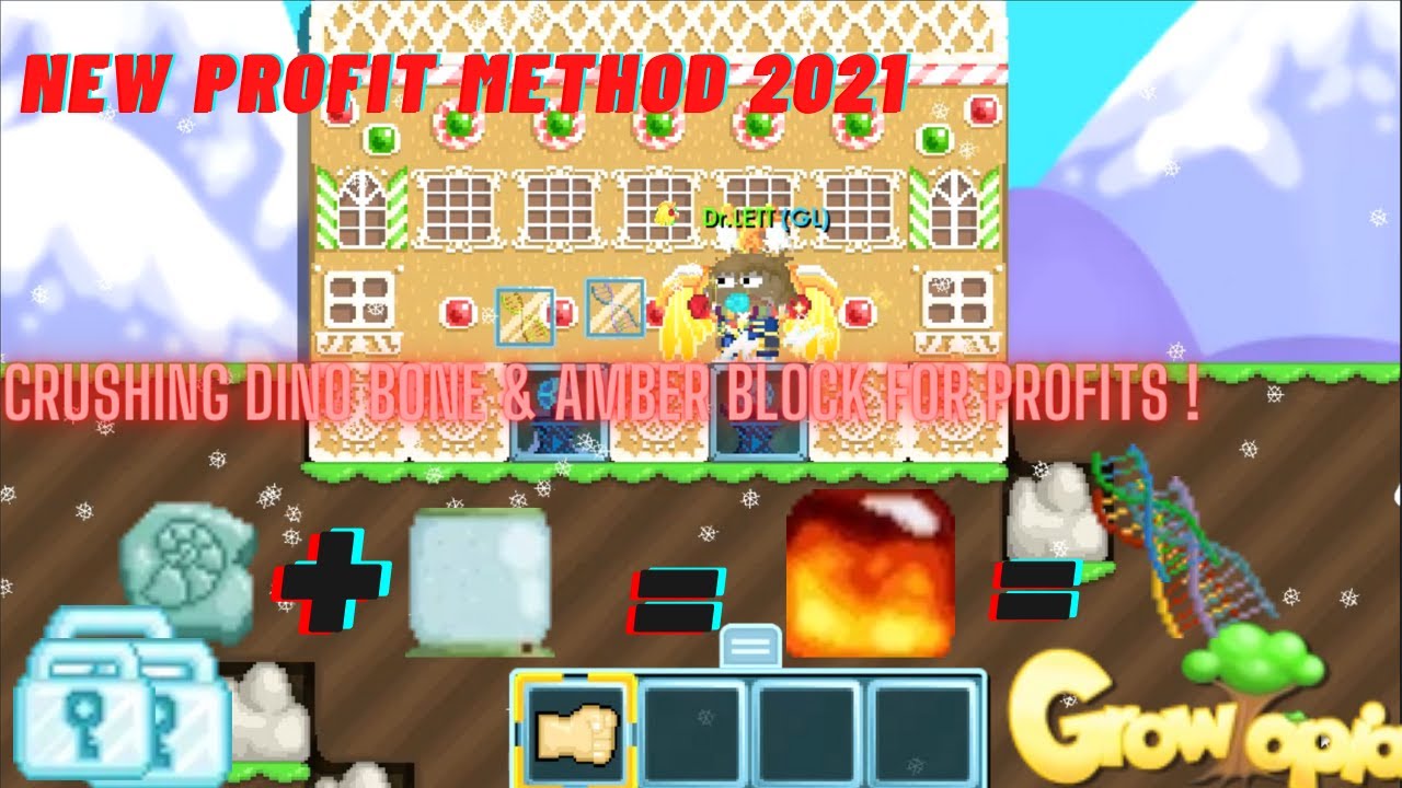 LAZY PROFIT METHOD 2021 (NO FARMING) Based on Luck | Growtopia PROFIT #growtopia