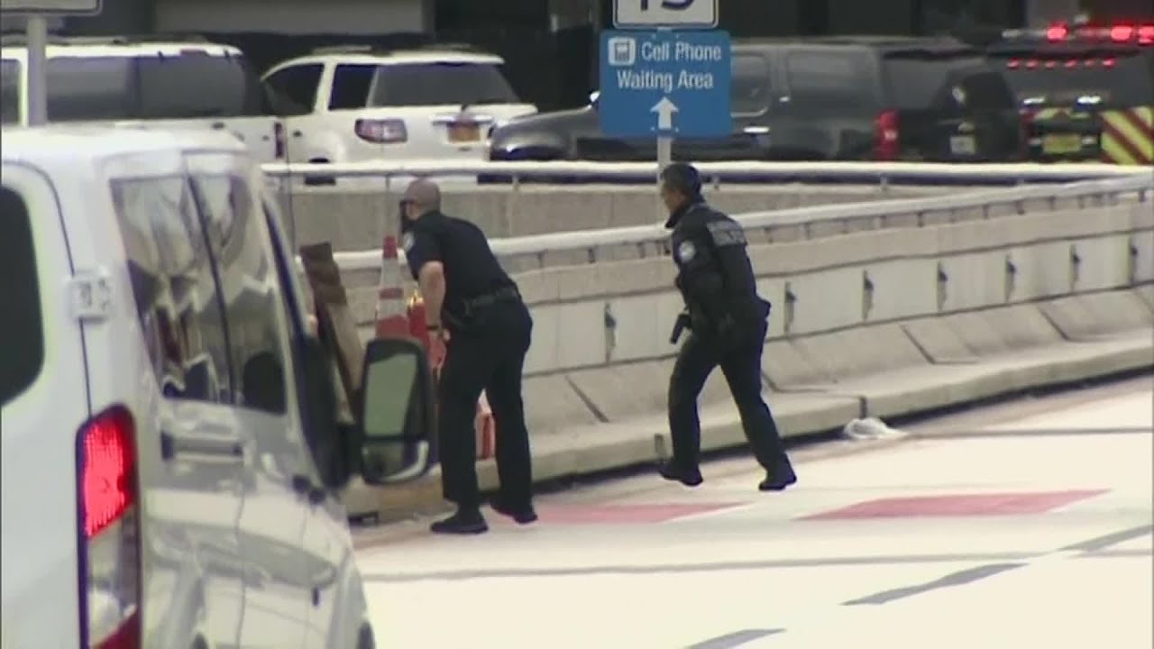 Police search the area after Ft. Lauderdale Airport shooting