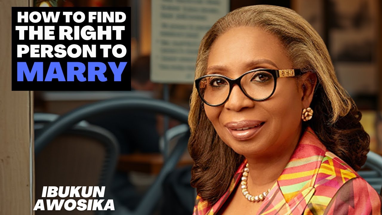 IBUKUN AWOSIKA SPEAKS ON HOW TO FIND THE RIGHT PARTNER TO MARRY, THIS IS A MESSAGE TO ALL SINGLES.