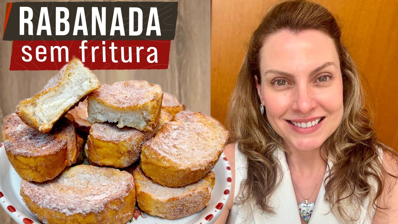 RABANADA NA AIRFRYER SEM ÓLEO - RECEITA DE NATAL