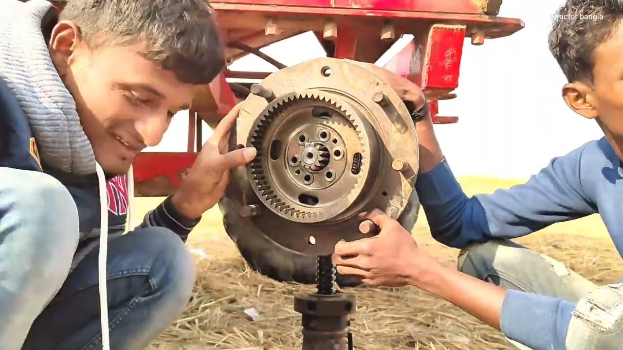 4×4 tractor front axle assembly repair | Mahindra Arjun Novo 605 dii 4wd