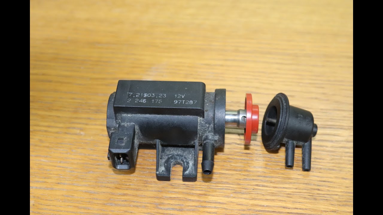 FUNCIONAMIENTO de la ELECTROVÁLVULA del TURBO o SOLENOIDE, voltaje, gravedad, succión, vacío....