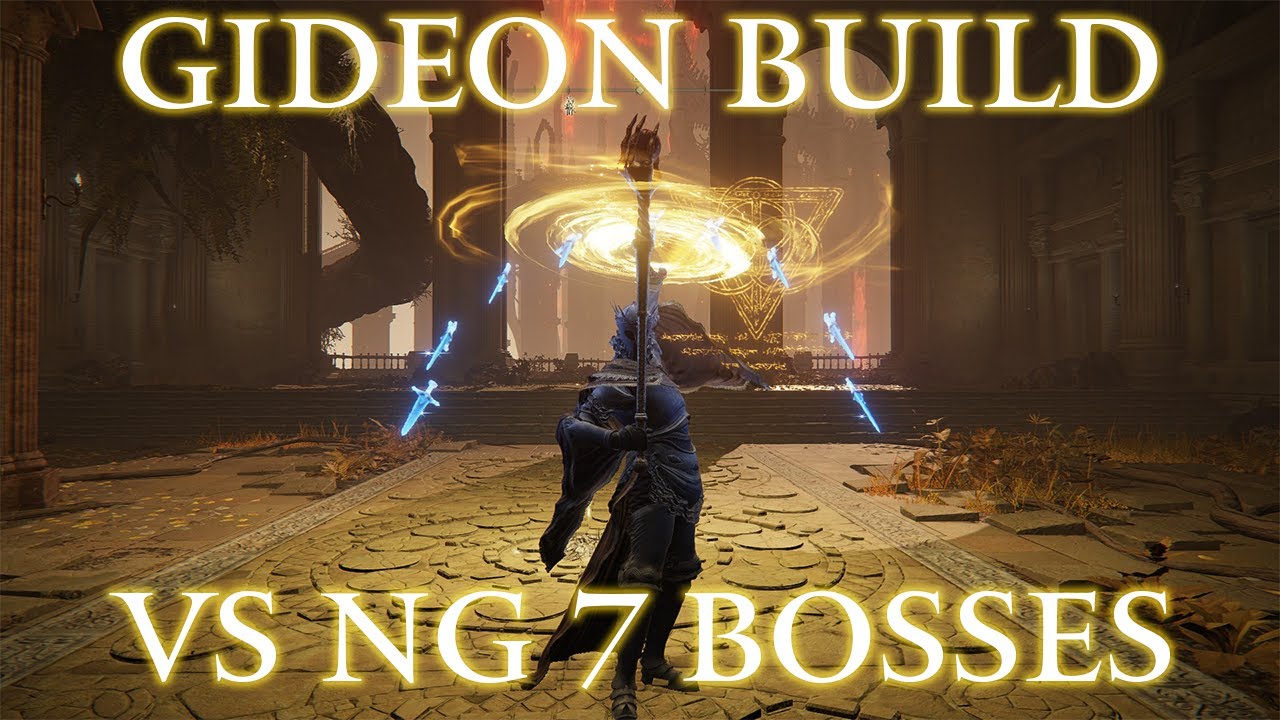Elden Ring Sir Gideon Ofnir Build Vs NG+ 7 Bosses | Scepter of the All-Knowing