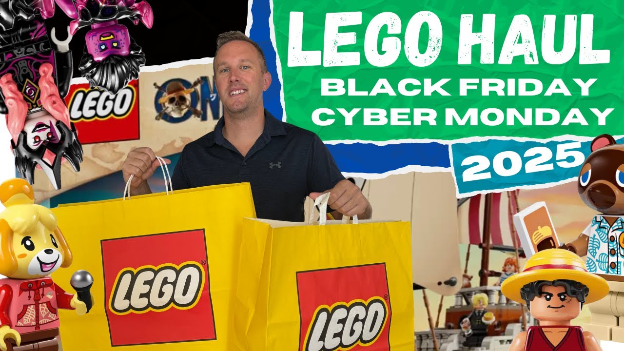 LEGO Haul: Чёрная пятница и Киберпонедельник 2025 #lego #legohaul