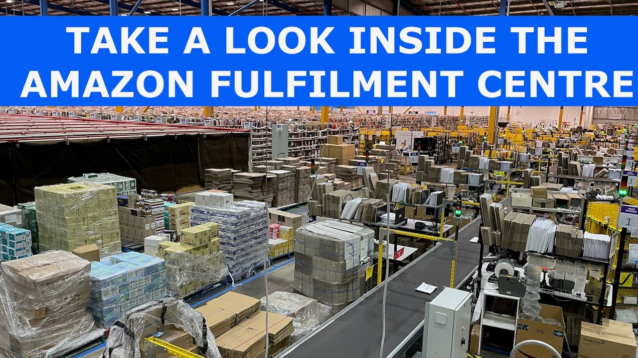 Behind the scenes at the Amazon Fulfilment Centre in Sydney