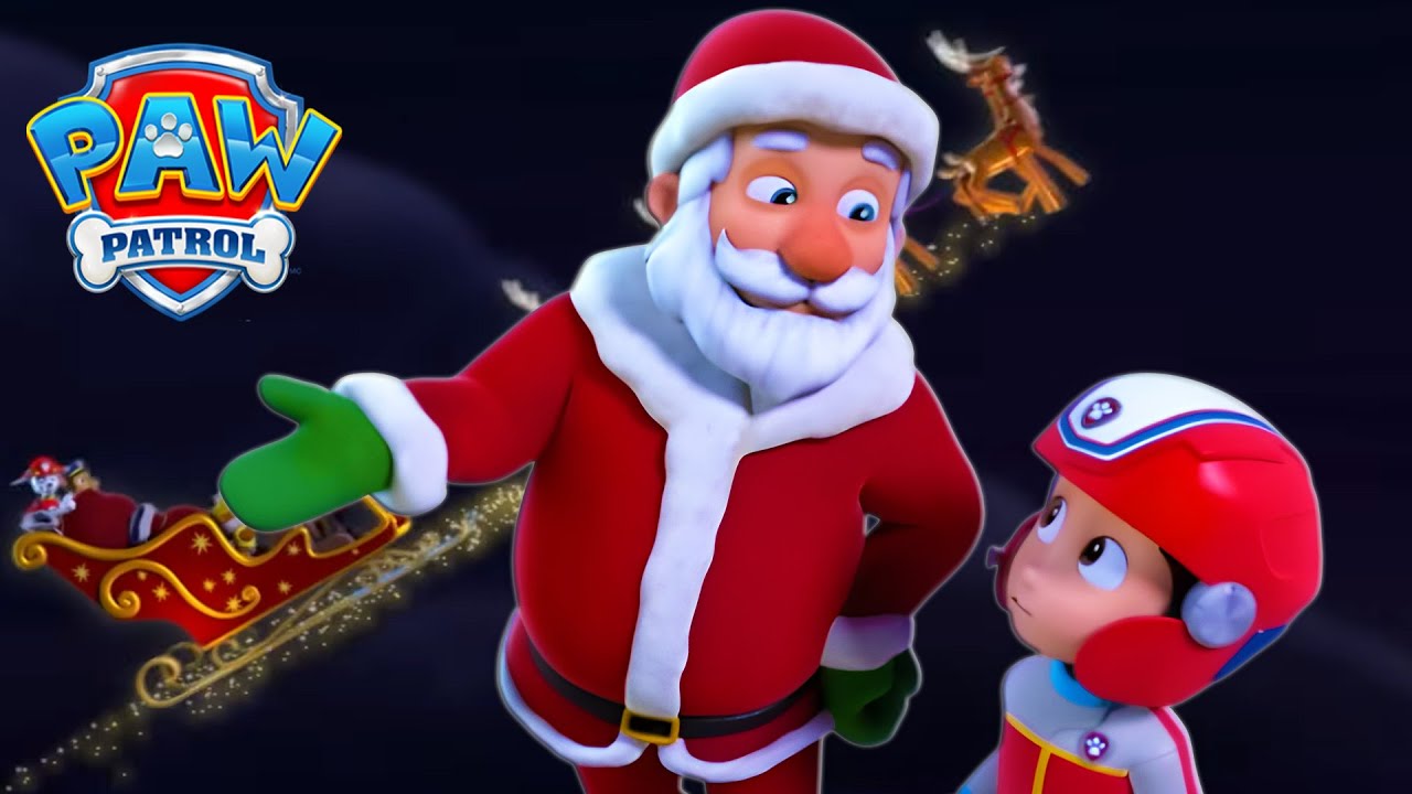 Štěňata zachraňují Vánoce!🎄- Tlapková Patrola PAW Patrol - pohádky pro děti