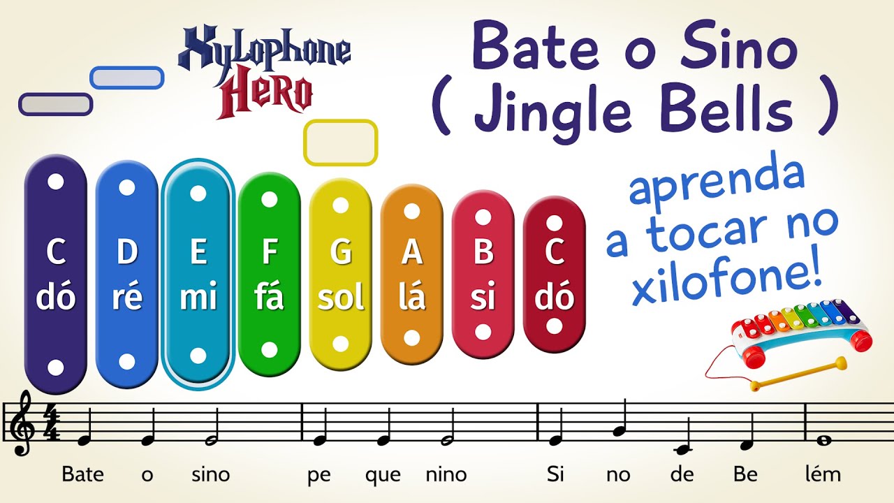 Bate o sino - Aprenda a tocar no xilofone!