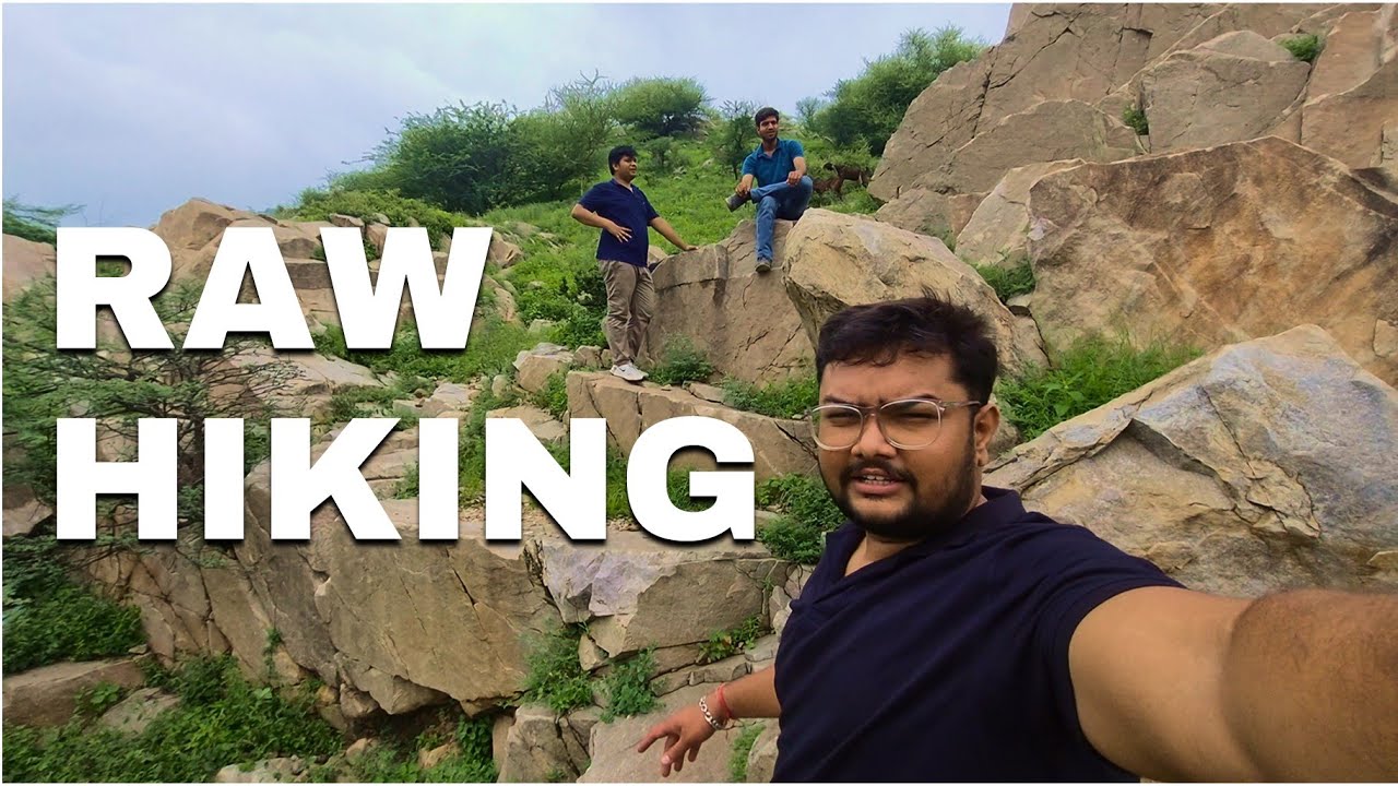 Hiking Adventure in Jaipur | Exploring Trails with Friends #Jaipur #hiking #tourism #mountains
