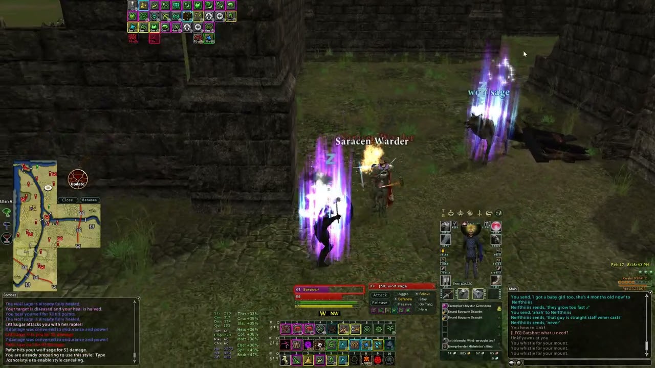 DAOC YWAIN - TRUE STRENGTH OF BATTLE DRUID 2O22