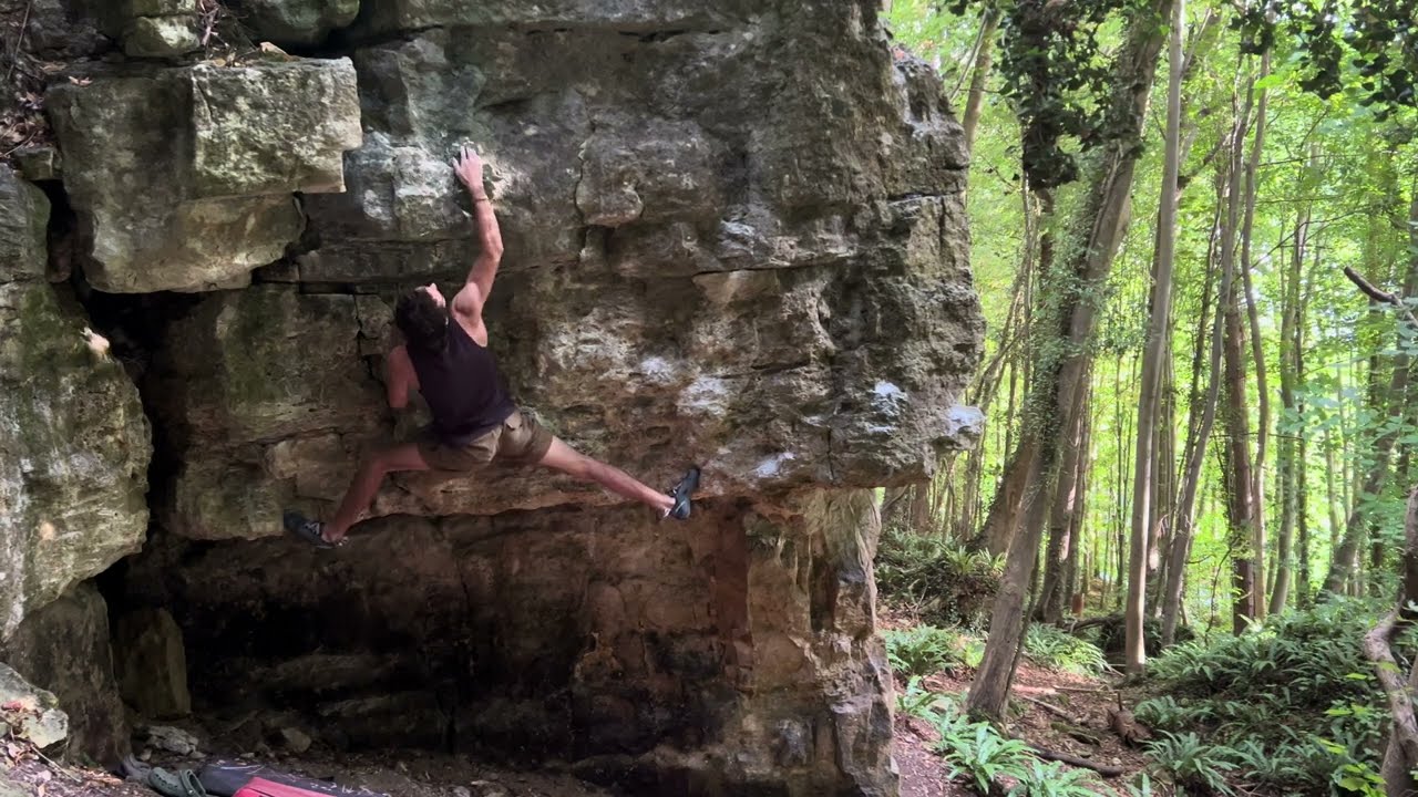 Trevor's Trevorse f7B at Sally in the Woods
