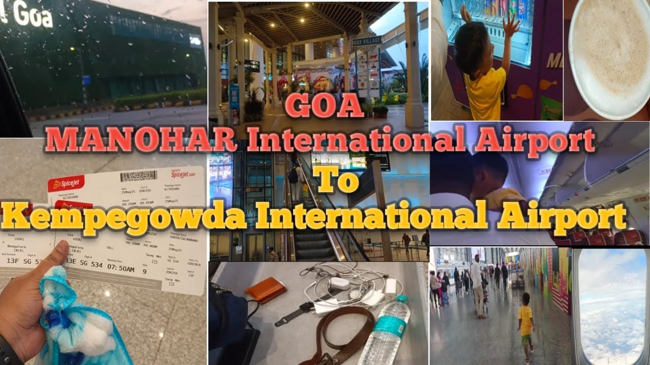 Goa Manohar international Airport ✈️ / goa vlogs /shopping vlog #goa #trending #viralvideo 