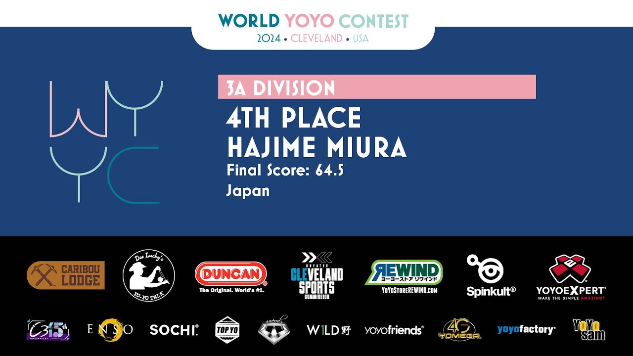 #WYYC2024 3A Final 04 Hajime MIURA