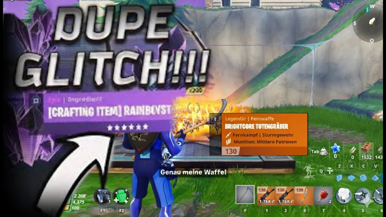(PATCHED) Fortnite rdw DUPE GLITCH  |  RDW Trading Glitch | GR&Uuml;NDLICH ERKL&Auml;RT SO SCHAFFT ES JEDER 😍🔥