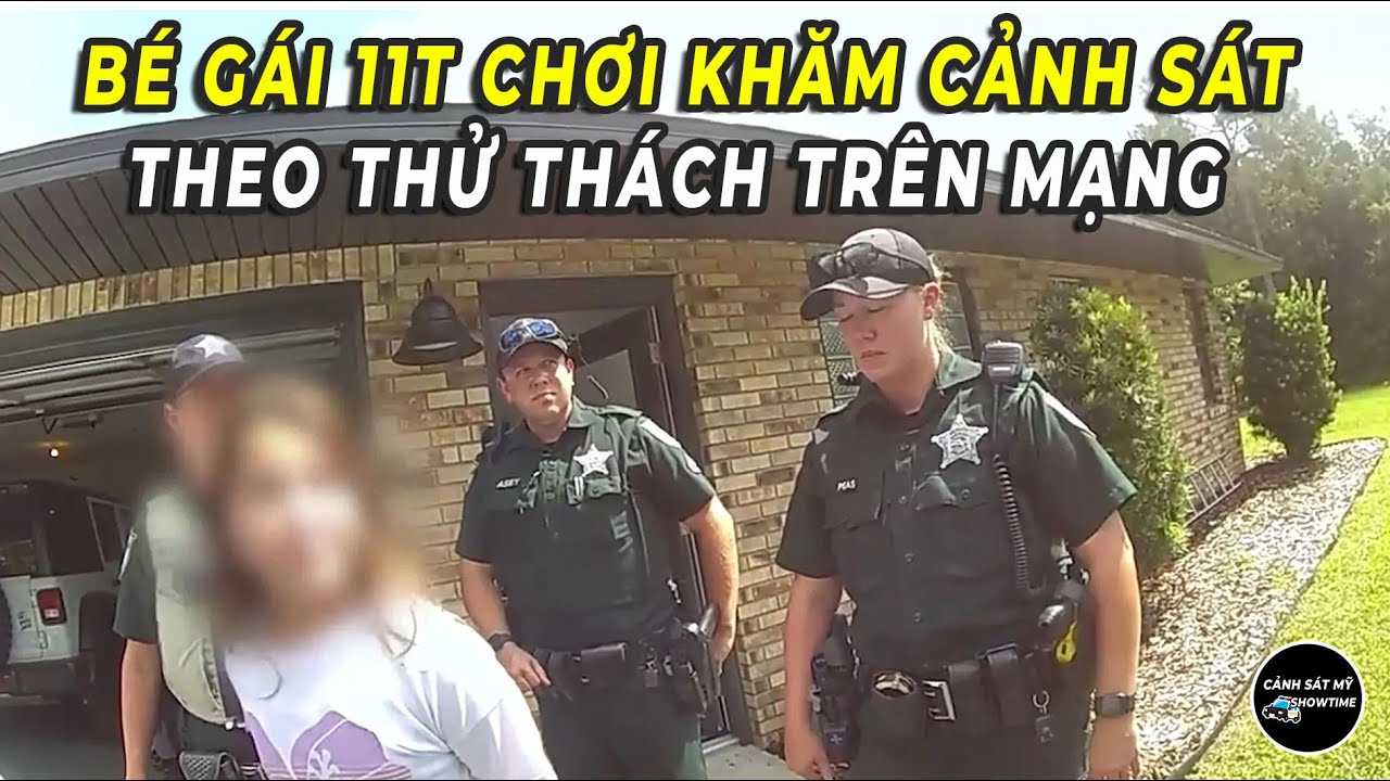 Bé gái 11t làm theo 