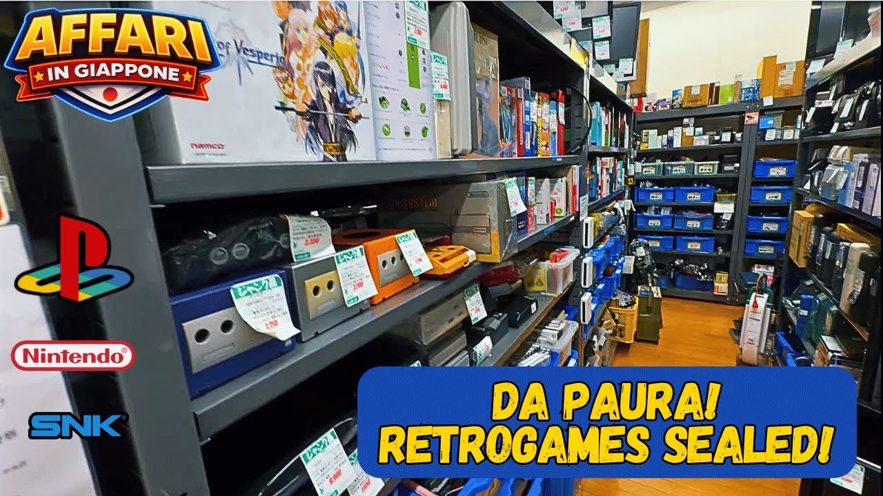 Hard Off di Inzai (Chiba) è PAZZESCO! Console e giochi SEALED! 😱