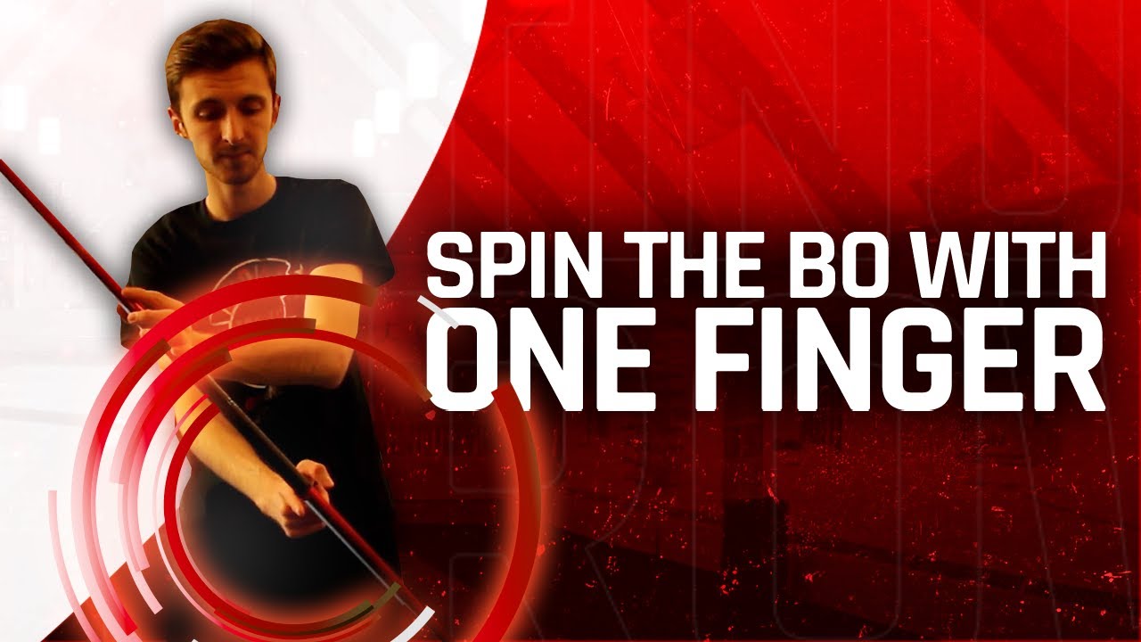 How To Spin The Bo Staff With One Finger! Tutorial Tuesday #28