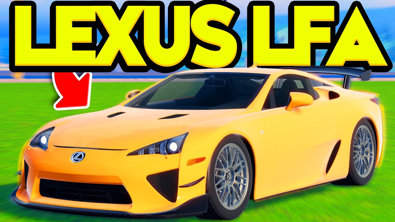 *NEW* Lexus LFA Nurburgring is HERE! & New Sound System in Driving Empire!