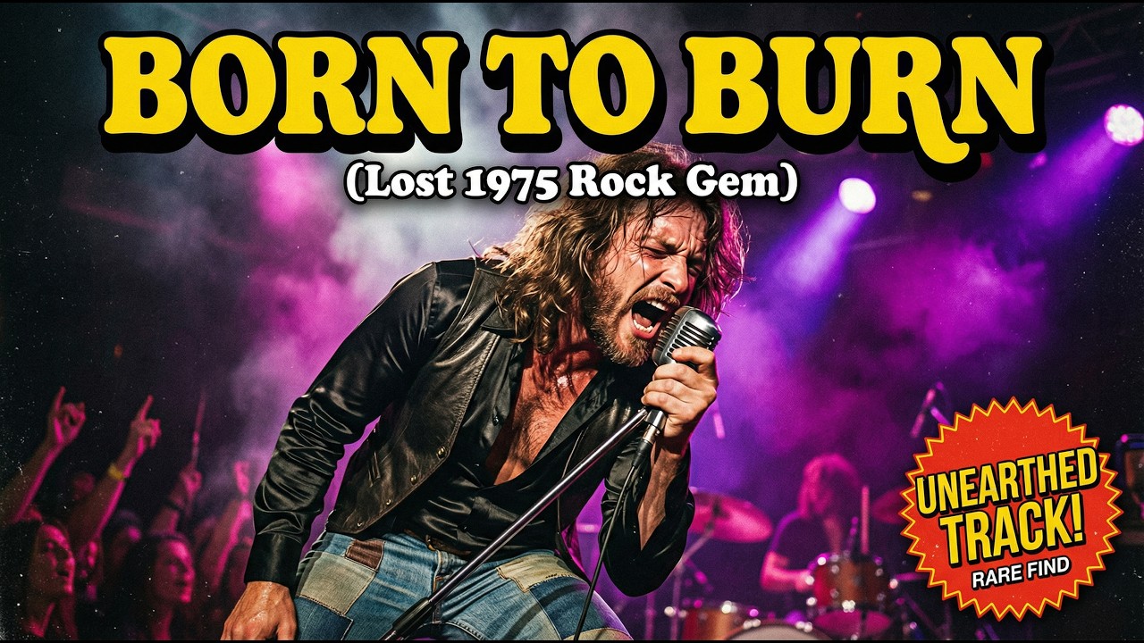 Born To Burn – 70s Hard Rock Anthem | Classic Rock 70s