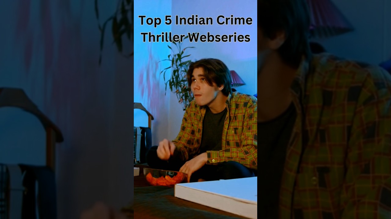 Top 5 Indian Crime Thriller Webseries 😲🙄#shorts #webseries