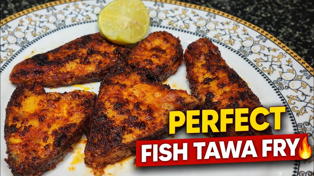 PERFECT FISH TAWA FRY 🔥| ಮೀನು ಫ್ರೈ | Crispy Outside Juicy Inside | South Indian Style #fishfry #fish