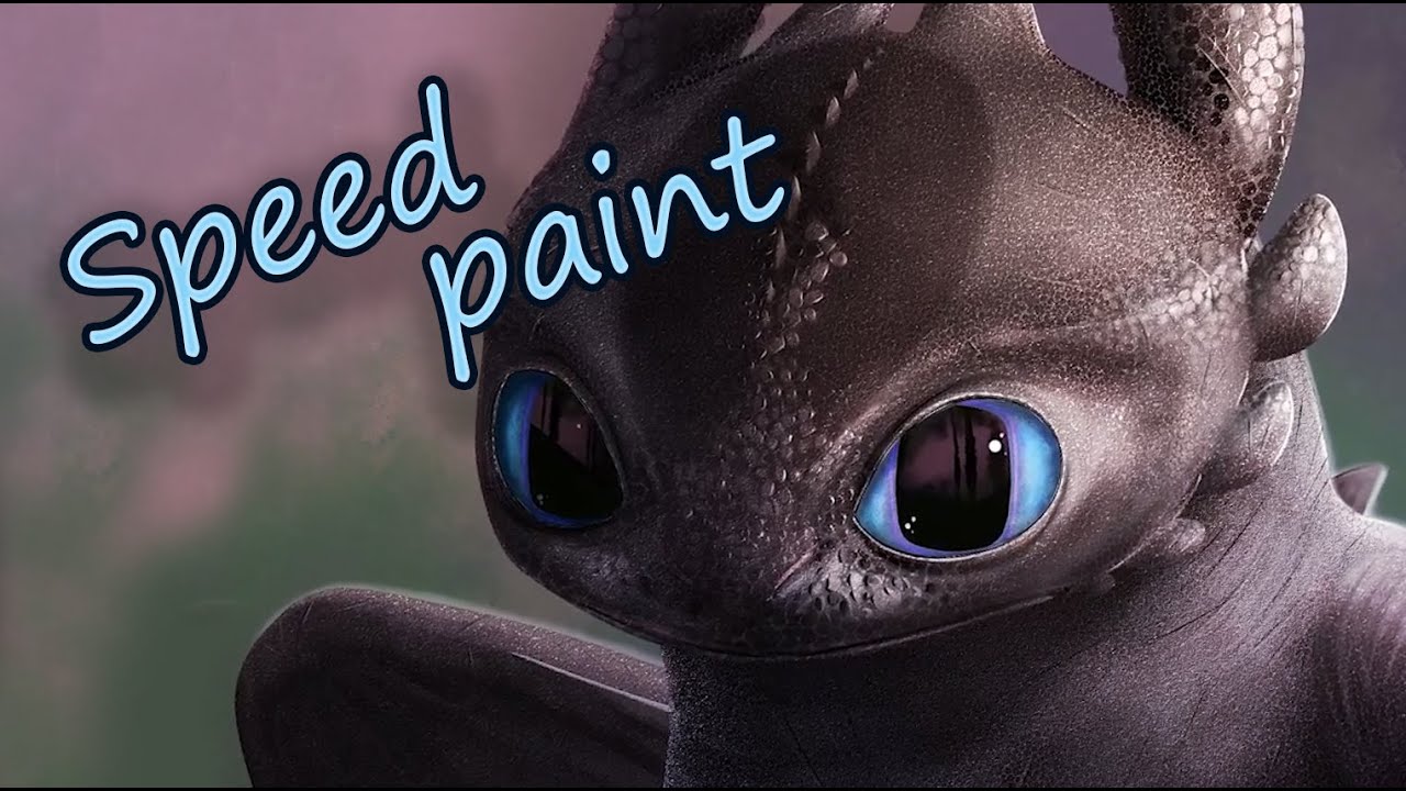 Speedpaint –  Night Fury