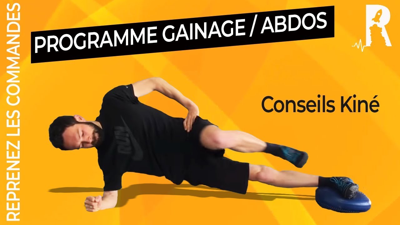 Gainage sportif : exercices statiques et dynamiques